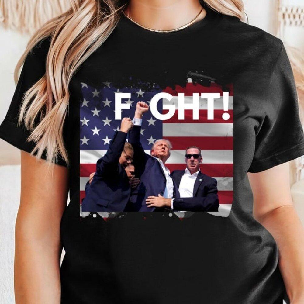 Donald Trump Shot Trump Fight Trump Shirt